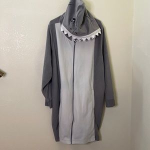 Jaws Hooded Cozy Dress. Torrid size 5. Never worn.